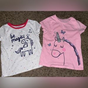 Unicorn T shirts set of 2